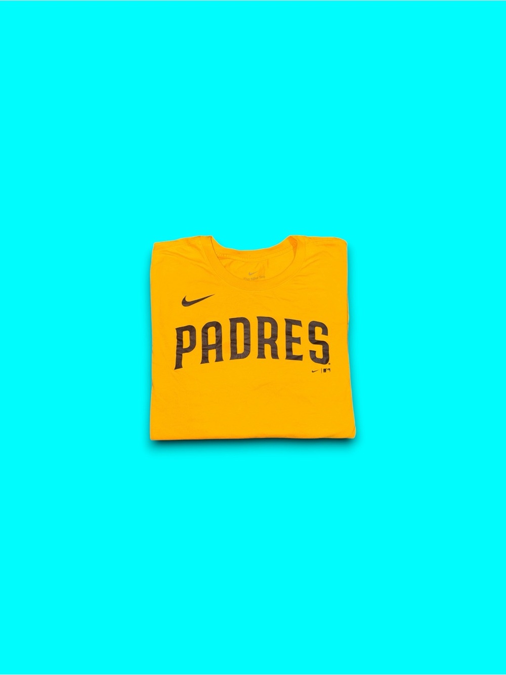 San Diego Padres Fernando Tatis Jr. MLB The Nike tee shirt yellow mens large - Picture 1 of 4